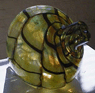 Tortoise with Aventurine Green Spinner