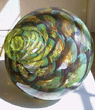 Deep Red and Blue Green Spinner